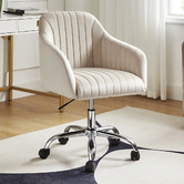 Everama Furniture Hagavik Velvet Office Chair