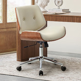 Everama Furniture Francis Faux Leather Office Chair