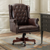 Everama Furniture Genevieve Faux Leather Executive Chair