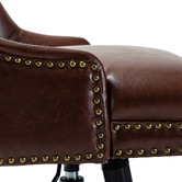 Everama Furniture Remi Faux Leather Office Chair