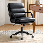 Everama Furniture Nicole Faux Leather Office Chair