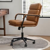 Everama Furniture Nicole Faux Leather Office Chair