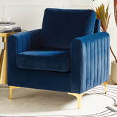 Everama Furniture Lucy Velvet Armchair