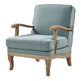 Everama Furniture Leah Linen-Look Armchair