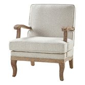 Everama Furniture Pewter Leah Upholstered Armchair