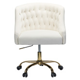 Everama Furniture Estelle Velvet Office Chair