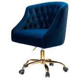 Everama Furniture Estelle Velvet Office Chair