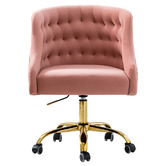 Everama Furniture Estelle Velvet Office Chair