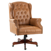 Everama Furniture Genevieve Faux Leather Executive Chair