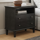 Everama Furniture Elrond 2 Drawer Bedside Table