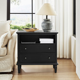 Everama Furniture Elrond 2 Drawer Bedside Table