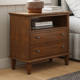 Everama Furniture Elrond 2 Drawer Bedside Table