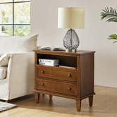 Everama Furniture Elrond 2 Drawer Bedside Table