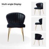 Everama Furniture Elowen Velvet Dining Chairs