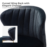 Everama Furniture Elowen Velvet Dining Chairs