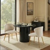Everama Furniture Elowen Velvet Dining Chairs
