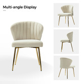 Everama Furniture Elowen Velvet Dining Chairs