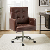 Everama Furniture Monroe Faux Leather Office Chair