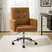 Everama Furniture Monroe Faux Leather Office Chair