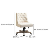 Everama Furniture Gideon Upholstered Office Chair