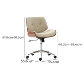 Everama Furniture Francis Faux Leather Office Chair