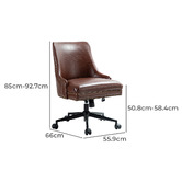 Everama Furniture Remi Faux Leather Office Chair