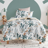 Jack and Ava Cheeky Monkey Cotton Comforter Set