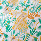 Jack and Ava Tiger Safari Cotton Satin Quilt Cover Set