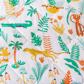 Eddy and Elly Wild Jungle Cotton Comforter Set