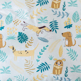 Jack and Ava Puppy Love Cotton Quilt Cover Set