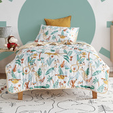 Eddy and Elly Wild Jungle Cotton Comforter Set