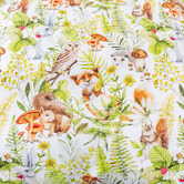 Eddy and Elly Furry Buddies Cotton Quilt Cover Set