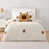 Eddy and Elly Maru Novelty Cushion