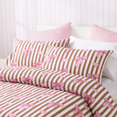 Eddy and Elly Iker Cotton Percale Reversible Quilt Cover Set