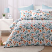 Eddy and Elly Killian Cotton Percale Reversible Quilt Cover Set