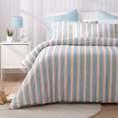Eddy and Elly Killian Cotton Percale Reversible Quilt Cover Set