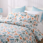 Eddy and Elly Killian Cotton Percale Reversible Quilt Cover Set
