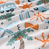 Eddy and Elly Killian Cotton Percale Reversible Quilt Cover Set