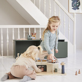 Flexa Toys Flexa Wooden Toy Parking Garage