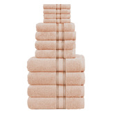 Lane Linen 12 Piece Cotton Bathroom Towel Set