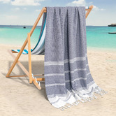 Lane Linen Diamond Cotton Beach Towels