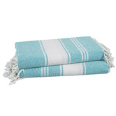 Lane Linen Chambray Cotton Beach Towels
