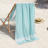 Lane Linen Chambray Cotton Beach Towels