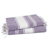 Lane Linen Chambray Cotton Beach Towels