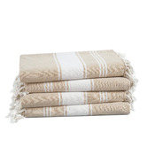 Lane Linen Chambray Cotton Beach Towels