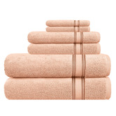 Lane Linen 6 Piece Cotton Bathroom Towel Set