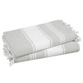 Lane Linen Chambray Cotton Beach Towels