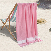 Lane Linen Chambray Cotton Beach Towels
