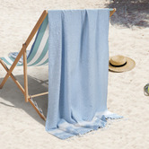 Lane Linen Chambray Cotton Beach Towels