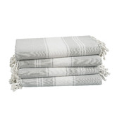 Lane Linen Chambray Cotton Beach Towels